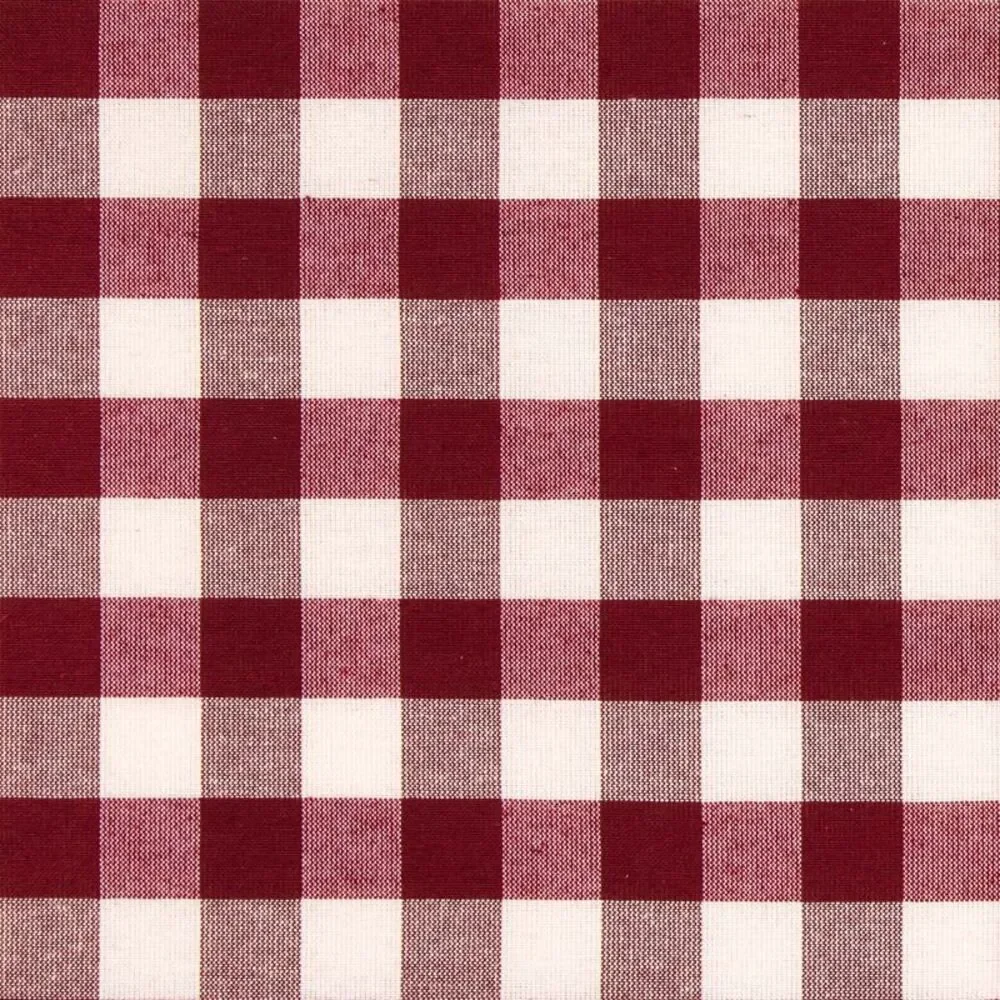 PowerSellerUSA French Door Curtain, Elegant Buffalo Plaid Curtains for Front